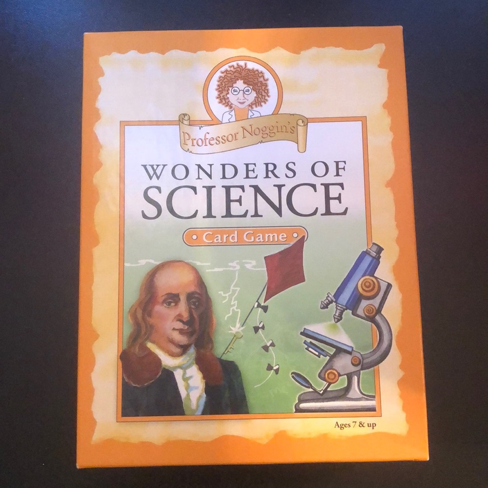 Kids Wonders of Science Card Game